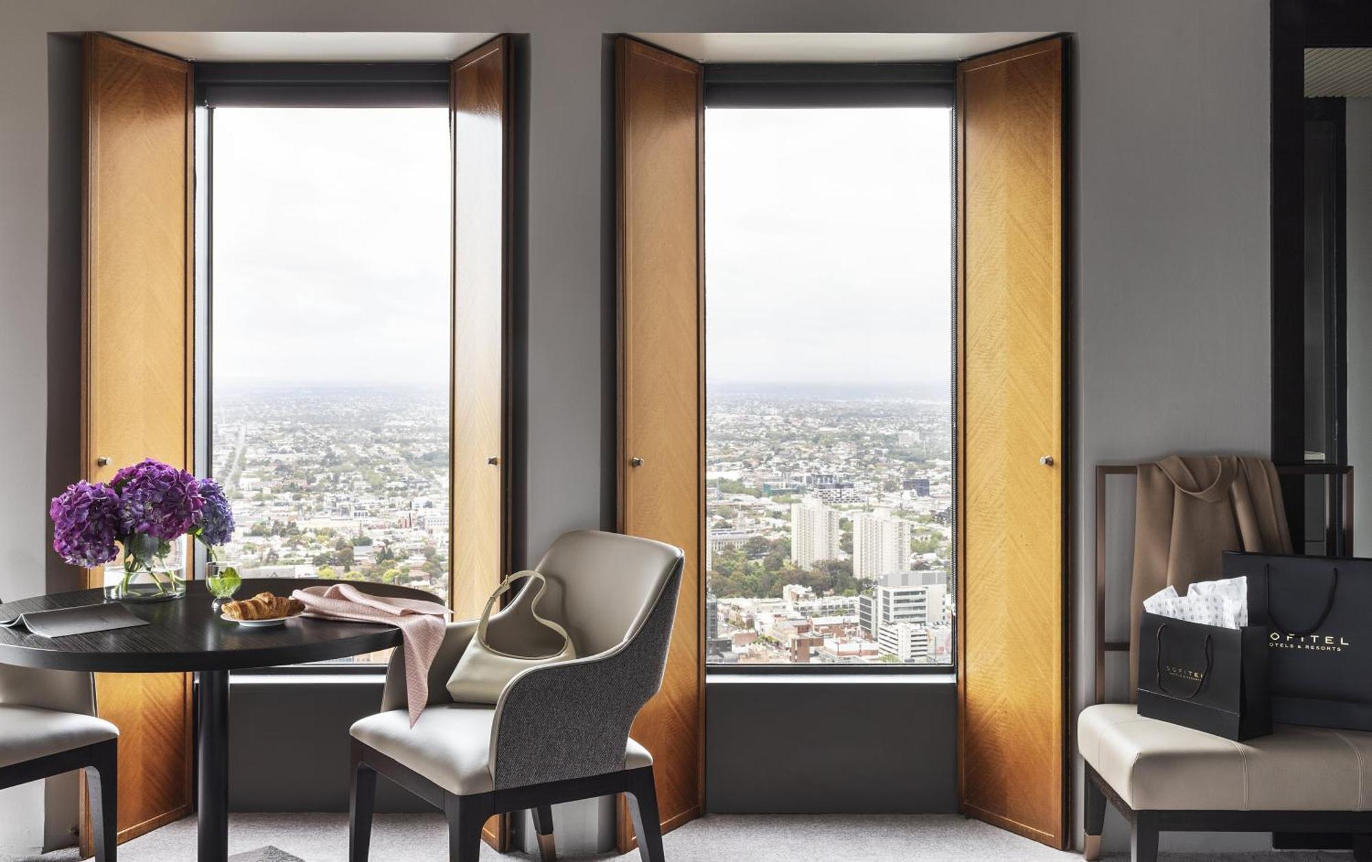 Sofitel Melbourne On Collins Hotel Exterior photo Interior of a suite